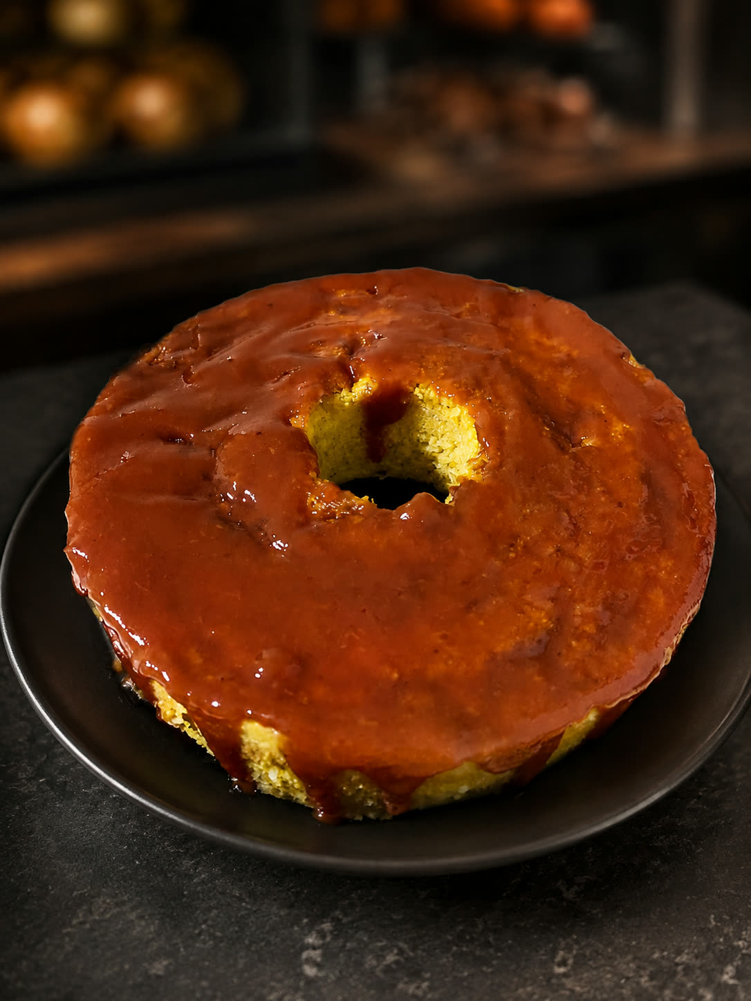 Bolo de milho com goiabada da Point da Pina