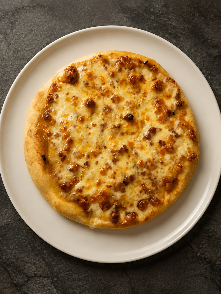 Pizza mussarela da Point da Pina
